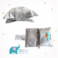 Pañalera portátil - Estrellas gris